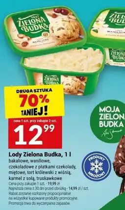 Twój Market Lody Zielona Budka, 1 l oferta