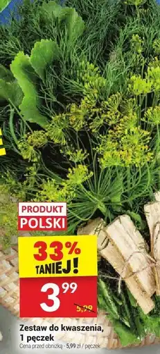 Twój Market Zestaw do kwaszenia, 1 pęczek Twój Market oferta