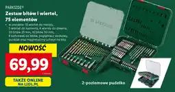 Lidl Zestaw bitów i wierteł Parkside oferta