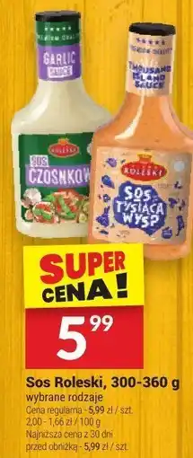 Twój Market Sos Roleski 300-360g oferta