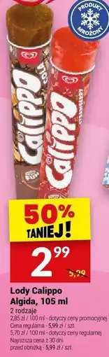 Twój Market Lody Calippo Algida 105ml oferta