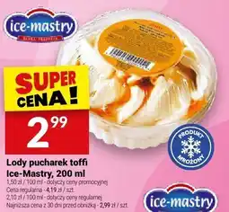 Twój Market Lody pucharek toffi Ice-Mastry 200ml oferta