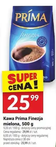 Kawa Prima Finezja mielona 500g