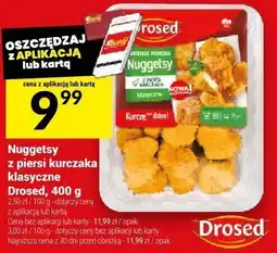 Twój Market Nuggetsy z piersi kurczaka klasyczne Drosed, 400 g oferta