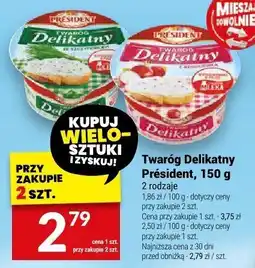 Twój Market Twaróg Delikatny Président, 150 g oferta