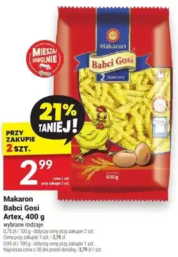 Twój Market Makaron Babci Gosi Artex, 400 g oferta