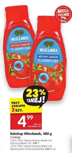 Ketchup Włocławek, 480 g