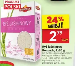 Twój Market Ryż jaśminowy Konpack, 4x80 g oferta