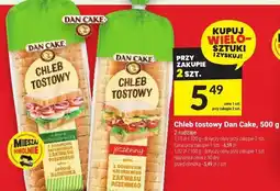 Twój Market Chleb tostowy Dan Cake, 500 g oferta
