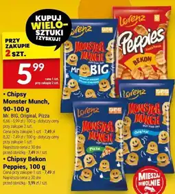 Twój Market Chipsy Monster Munch 90-100g oferta