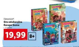 Lidl Gra edukacyjna Escape Game Clementoni oferta