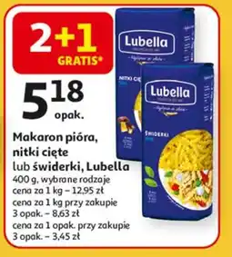 Auchan Makaron gniazda nitki Lubella makaron oferta