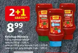 Auchan Ketchup 0 dodatku cukru Winiary oferta