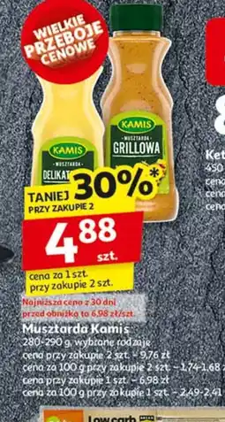 Auchan Musztarda grillowa Kamis oferta