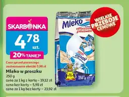Auchan Mleko w proszku Gostyń oferta