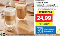 Lidl Zestaw szklanek termicznych oferta