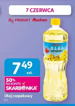 Auchan Olej rzepakowy Auchan oferta