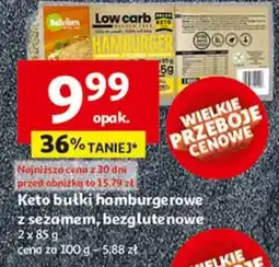 Bułki hamburgerowe keto Balviten