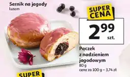 Auchan Pączek z nadzieniem jagodowym oferta