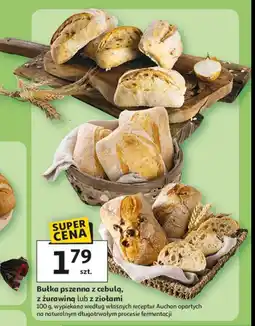Auchan Bułka z ziołami oferta