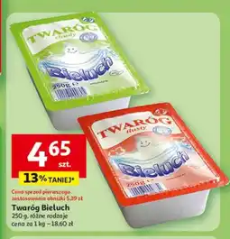 Auchan Twaróg tłusty Bieluch oferta