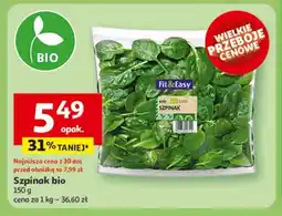 Auchan Szpinak Fit & easy oferta