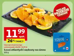 Auchan Łosoś atlantycki wędzony Suempol oferta