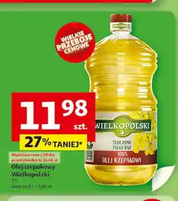 Auchan Olej Wielkopolski rzepakowy oferta