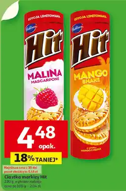 Auchan Ciastka z kremem o smaku mango Hit Hit bahlsen oferta