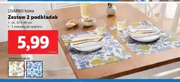 Lidl Zestaw 2 podkładek Livarno Home oferta