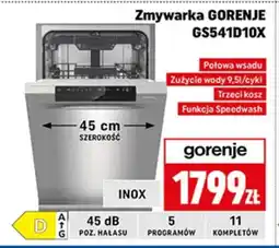 Neopunkt Zmywarka Gorenje oferta