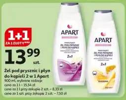 Auchan Żel pod prysznic Apart oferta