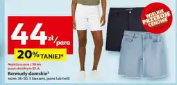 Auchan Bermudy damskie oferta