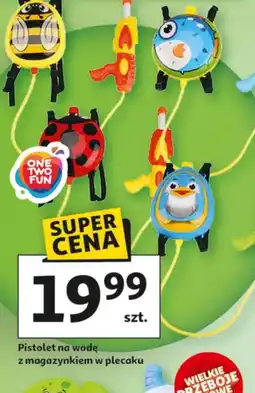 Auchan Pistolety na wodę One Two Fun oferta