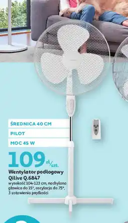 Auchan Wentylator Qilive oferta