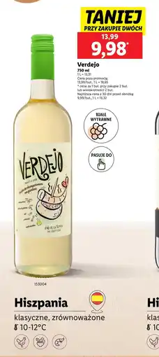 Lidl Wino Verdejo oferta