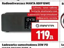 Neopunkt Radioodtwarzacz MANTA RDI910WC oferta