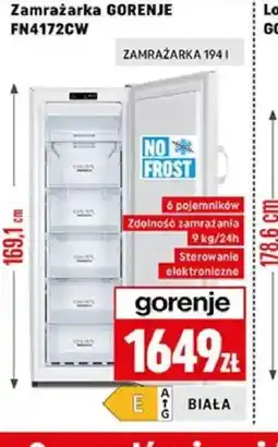 Neopunkt Zamrażarka Gorenje FN4172CW oferta