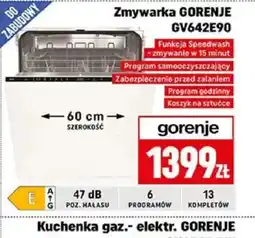 Neopunkt Zmywarka Gorenje GV642E90 oferta