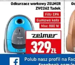 Neopunkt Odkurzacz workowy Zelmer ZVC262 Tadek oferta