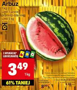 Delikatesy Centrum Arbuz oferta