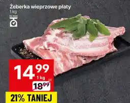 Delikatesy Centrum Żeberka wieprzowe płaty oferta
