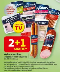 Auchan Kiełbasa podwawelska Krakus Animex oferta
