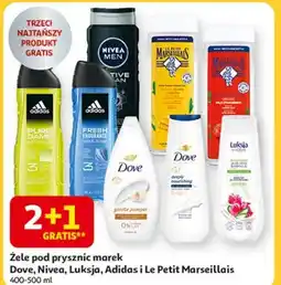 Auchan Żel pod prysznic organic mango&passion Le Petit Marseillais oferta