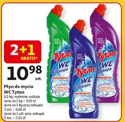 Auchan Płyn do wc fioletowy Tytan Wc oferta