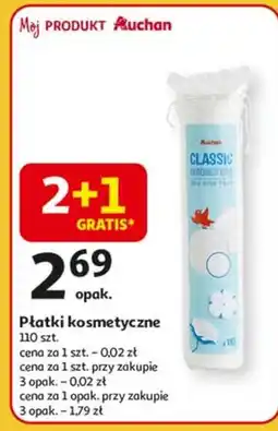 Auchan Płatki kosmetyczne Auchan oferta