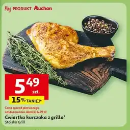 Auchan Ćwiartka z kurczaka grilla oferta
