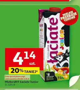 Auchan Mleko junior 3.8% Łaciate oferta