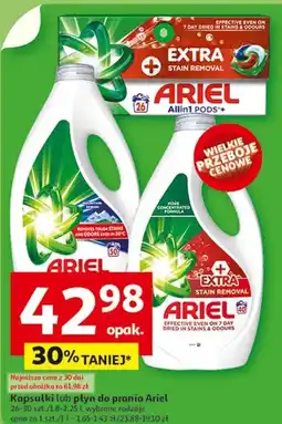 Auchan Żel do prania extra clean power Ariel oferta