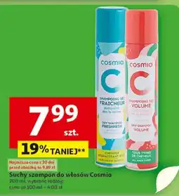 Auchan Szampon do włosów freshness Cosmia oferta